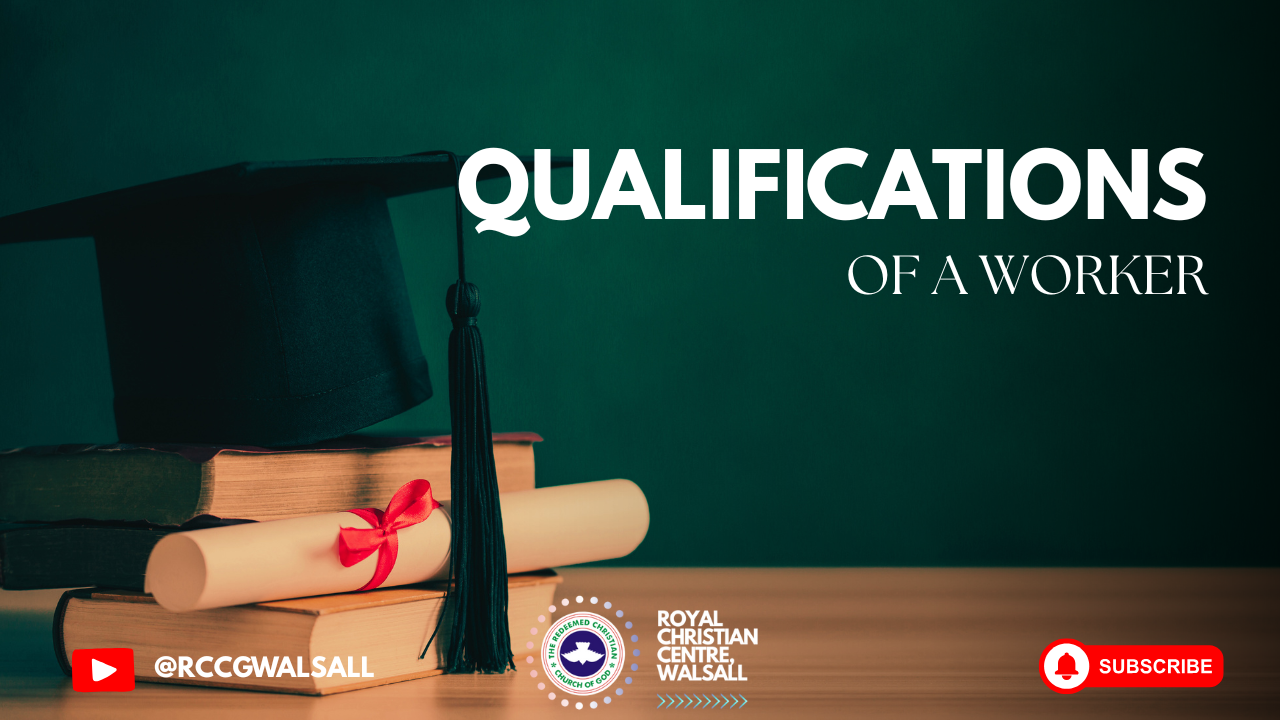 Module 2: QUALIFICATIONS OF A WORKER